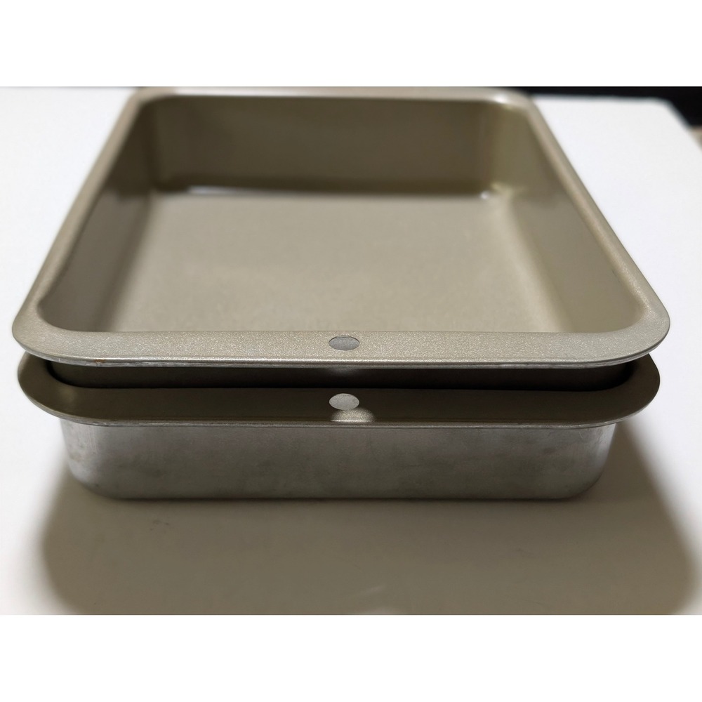 Nordic Ware Naturals Champagne Gold Nonstick Eighth Sheet Pan Set of 2 Aluminum - Picture 12 of 14